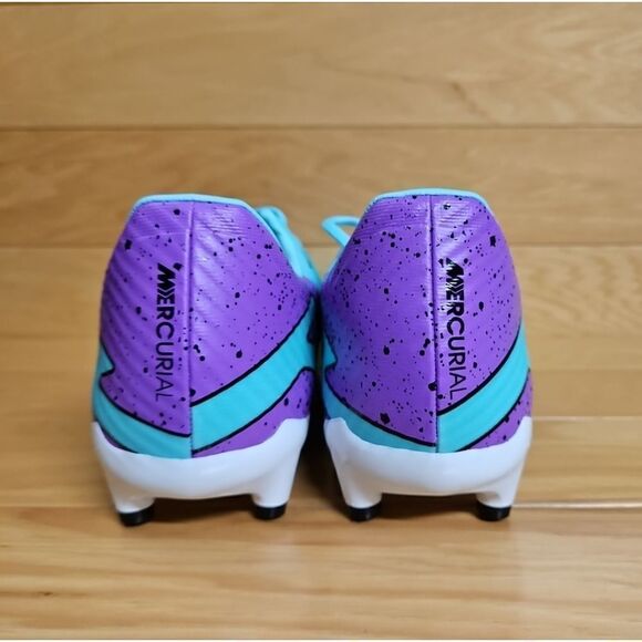 Nike Zoom Vapor 15 Academy Mens Size 10 DJ5631-300 FG/MG Turquoise Soccer Cleats - Picture 13 of 15